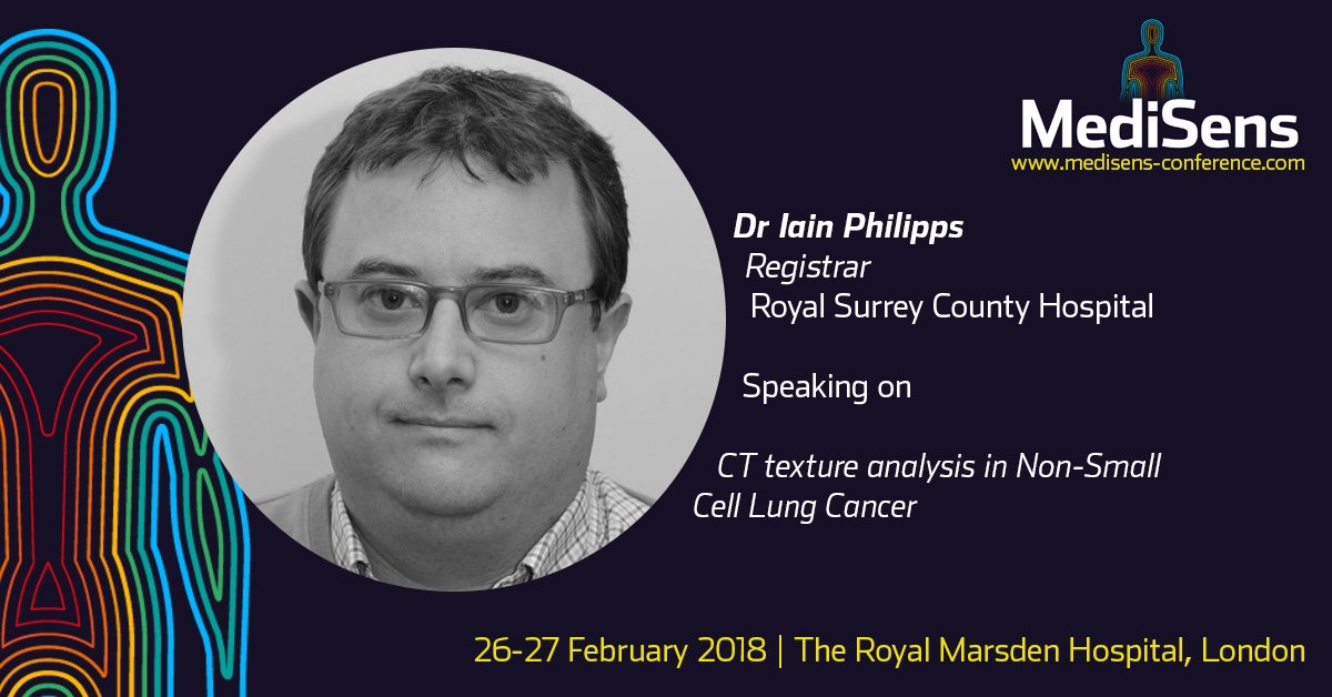 #CT texture #analysis in #Non-Small #Cell #Lung #Cancer with Dr Iain Philipps <a href="/RoyalSurrey/">Royal Surrey</a>  medisens-conference.com/agenda-topics-…