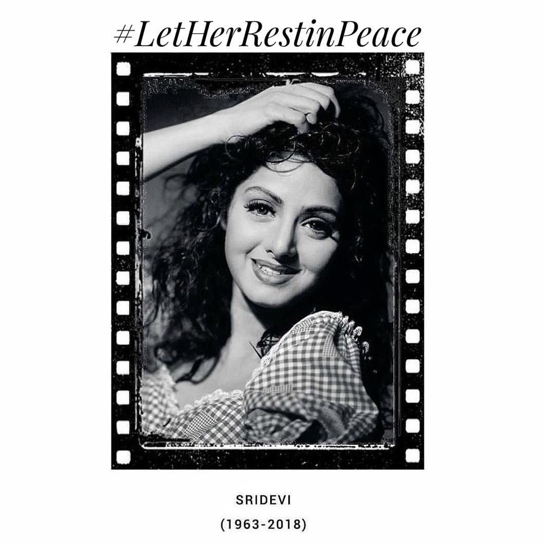 KruthikaFan's tweet photo. 💔 #Sridevi #LetHerRestInPeace https://t.co/07lcuAcwbg