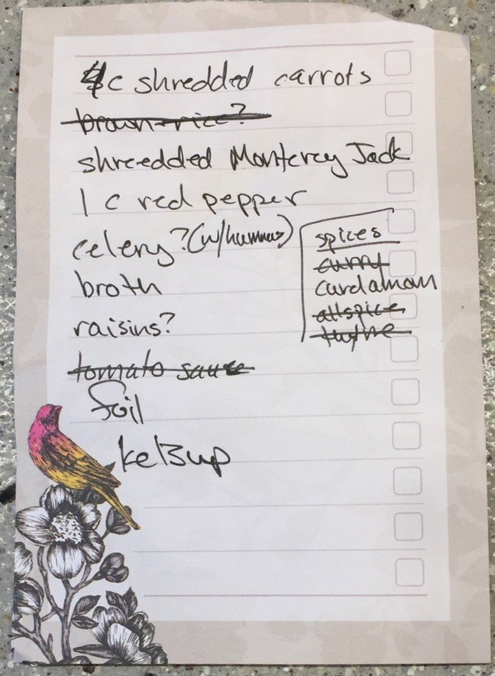 Weekly Menu Planning for One smalltownyogiadventures.wordpress.com/2018/02/27/wee…