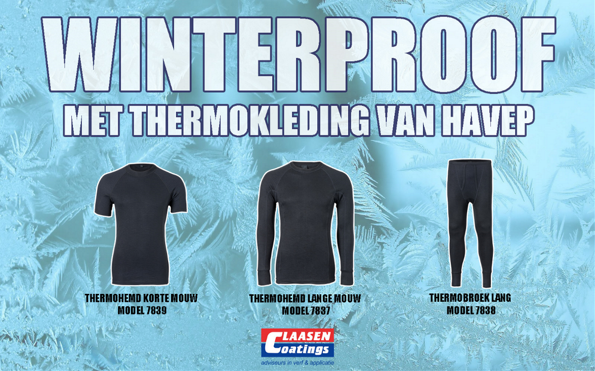 Morgen gevoelstemperatuur -15 graden. Bij Claasen Coatings kunt u naast werkkleding van ook terecht voor thermokleding. Zo bent goed voorbereid om de #siberische kou te trotseren.  #sneeuw #natuurijs #koud #winterproof