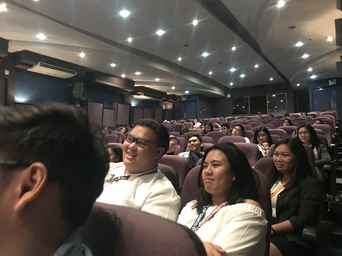 UST_UNESCOClub's tweet photo. Happening Now:

Mr. Rior Santos, founding father of @USTUNESCOclub and IGEEI President, discusses about Global Citizenship and Exchange. 

#Touchdown2018 #UNIF13D https://t.co/BB9tTLvZLV