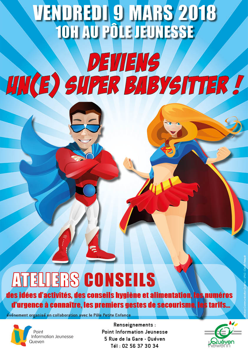 Atelier baby - sitting au Pôle Jeunesse le 9 Mars