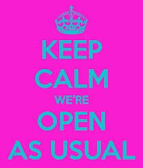 The beast from the east isn't going to stop us from opening up! #openasnormal #snow #SLS