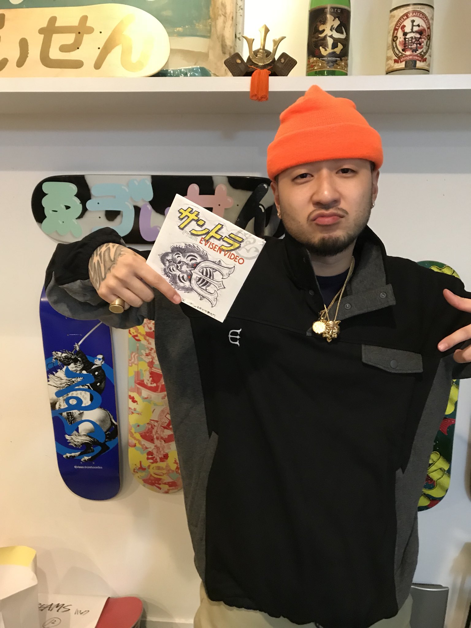 品揃え豊富で Evisen skateboards ×高田音楽制作事務所 kids-nurie.com