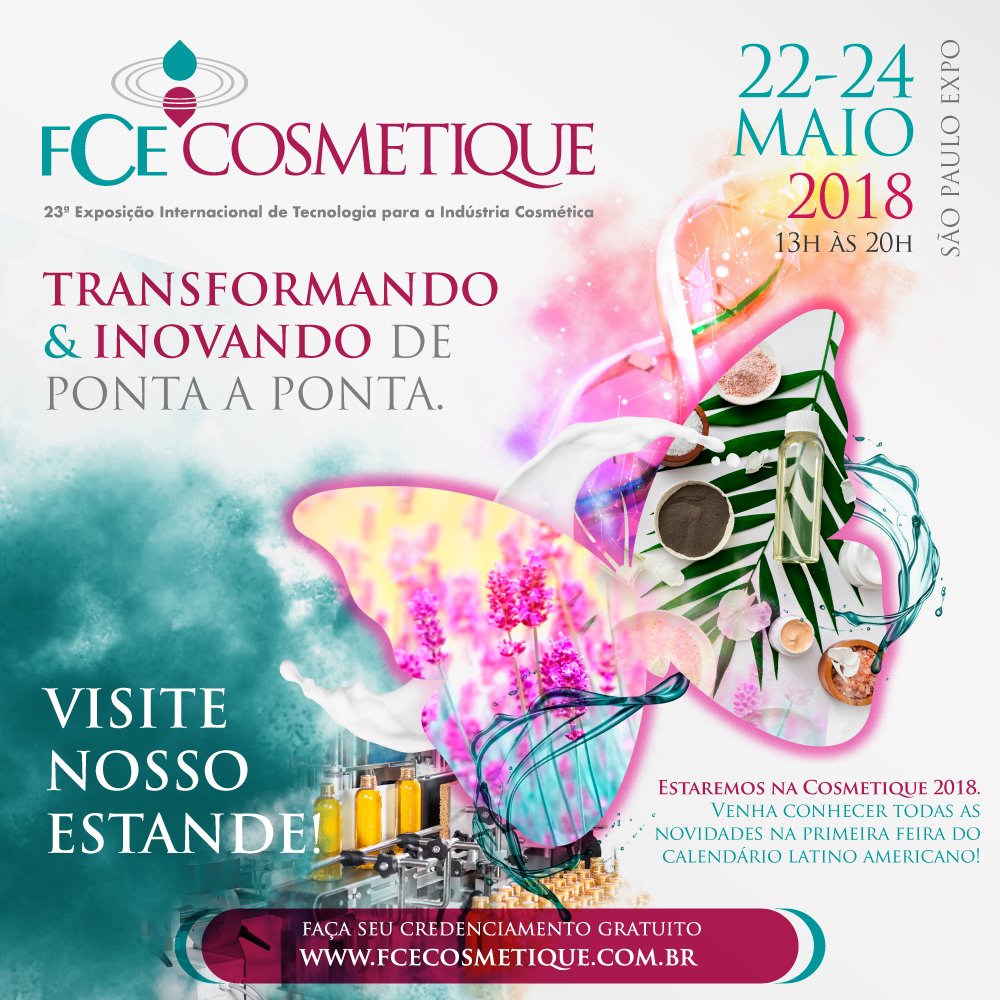 AdhespackGroup's tweet photo. Estaremos presentes na FCE COSMETIQUE 2018. Visite nosso estande L038 e conheça nossas soluções na linha de Terceirização de Cosméticos, Gráfica e Amostragens para cosméticos. #adhespack #adhespackgroup #fcecosmetique #sampling #sache #fragrance https://t.co/5X4zXT0pZT