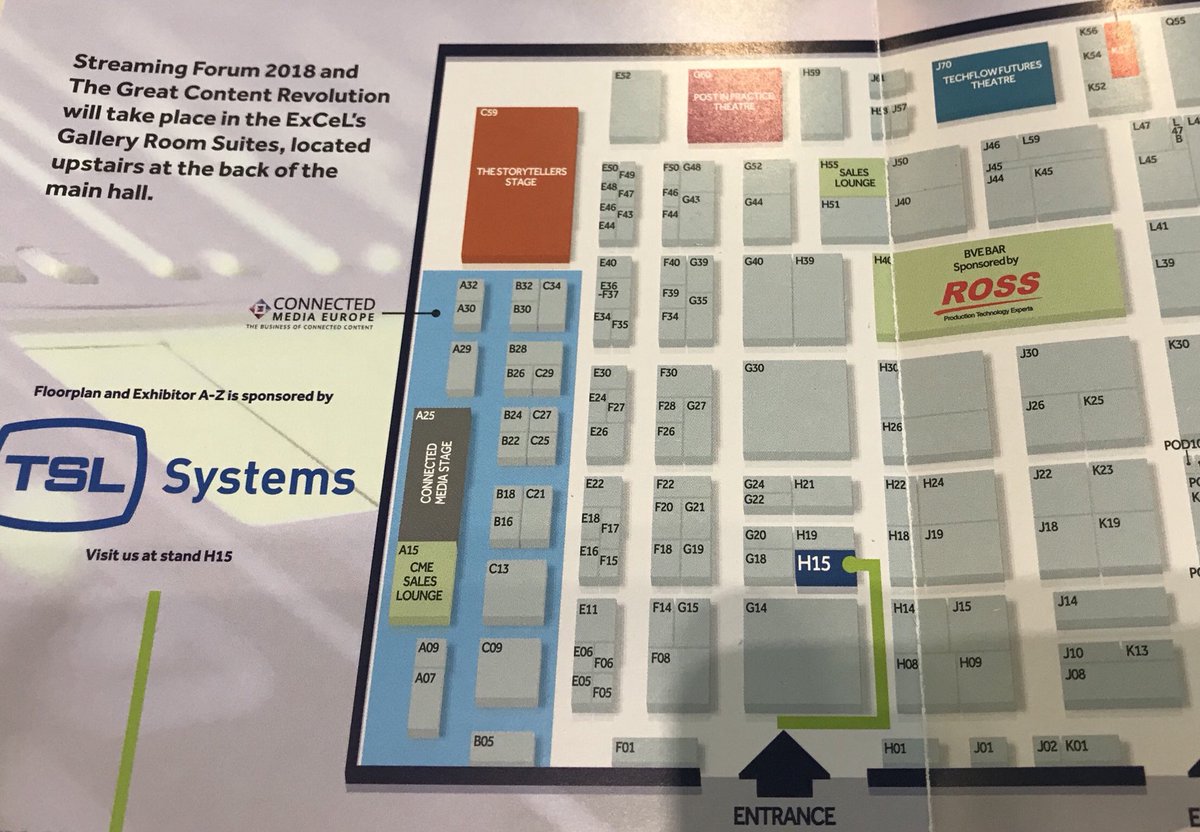 TSL_Systems's tweet photo. We are here! H15 @BVExpo #BVE18 https://t.co/RfIW4cBnGA