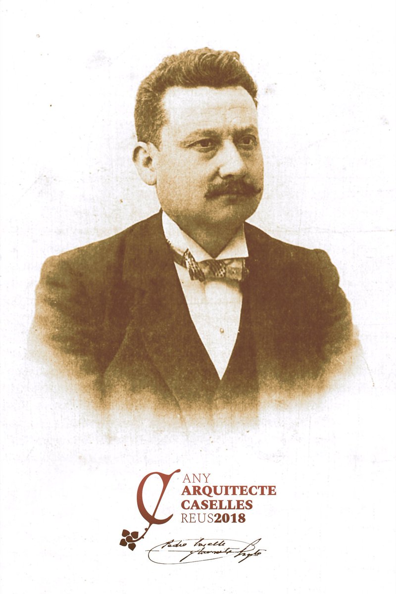 reus_cat's tweet photo. Reus dedica el 2018 a l’arquitecte Pere Caselles, un dels principals artífexs de la transformació de la ciutat a principis del segle XX @ReusCultura @ReusPromocio 
https://t.co/wMhMGI9hQp https://t.co/SXT68Owaxt