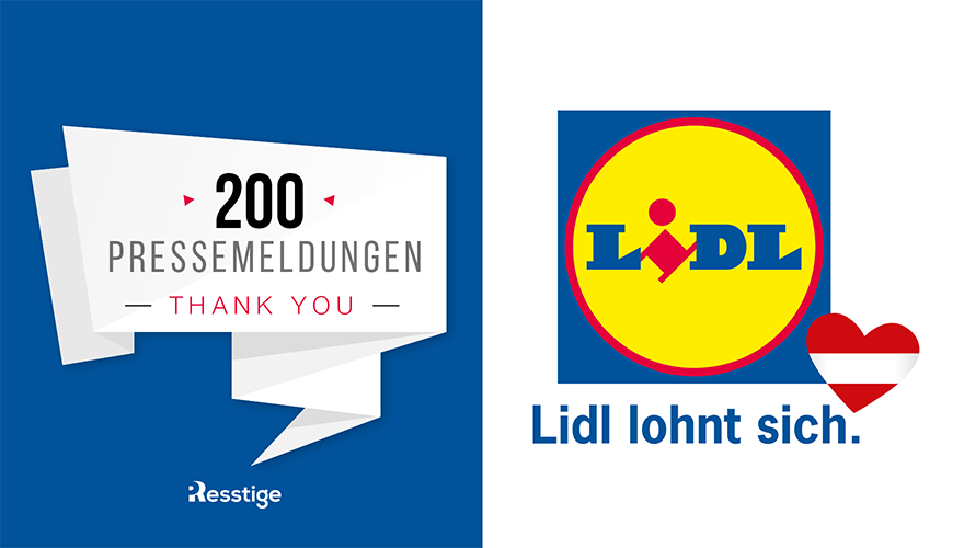 Erfolgreiche #Pressearbeit lohnt sich - 200 @LidlOesterreich #Presseaussendungen mit <a href="/PResstigePR/">PResstige</a>!