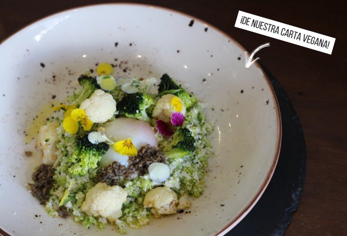 ArrosseriaNimos's tweet photo. Sabías que contamos con una carta 100% #Vegana? 
🌸🌿COUS COUS DE COLIFLOR Y HUEVO A BAJA TEMPERATURA.🌿🌸
➡️https://t.co/OkfTfDoApq

#ArrosseriaNimos #Mallorca #restauranteMallorca #Mallorcarestaurants #ocimax #veganlife #veganfoodie #Mallorcafoodie https://t.co/XehuePXWC3
