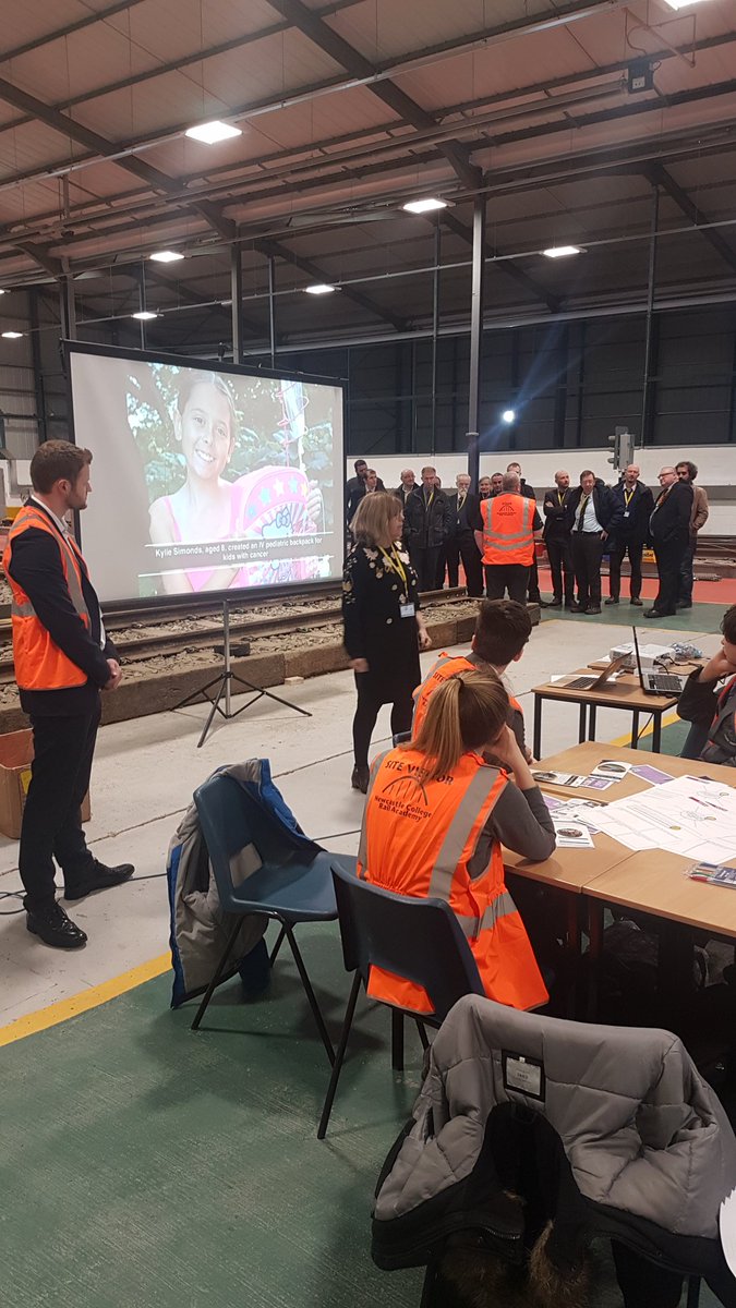 NCL_RailAcademy's tweet photo. @teentechevent @NCLCollege follow us @NCLEngineering to see what they got up to #NextGenRail https://t.co/rfym8WKoR1
