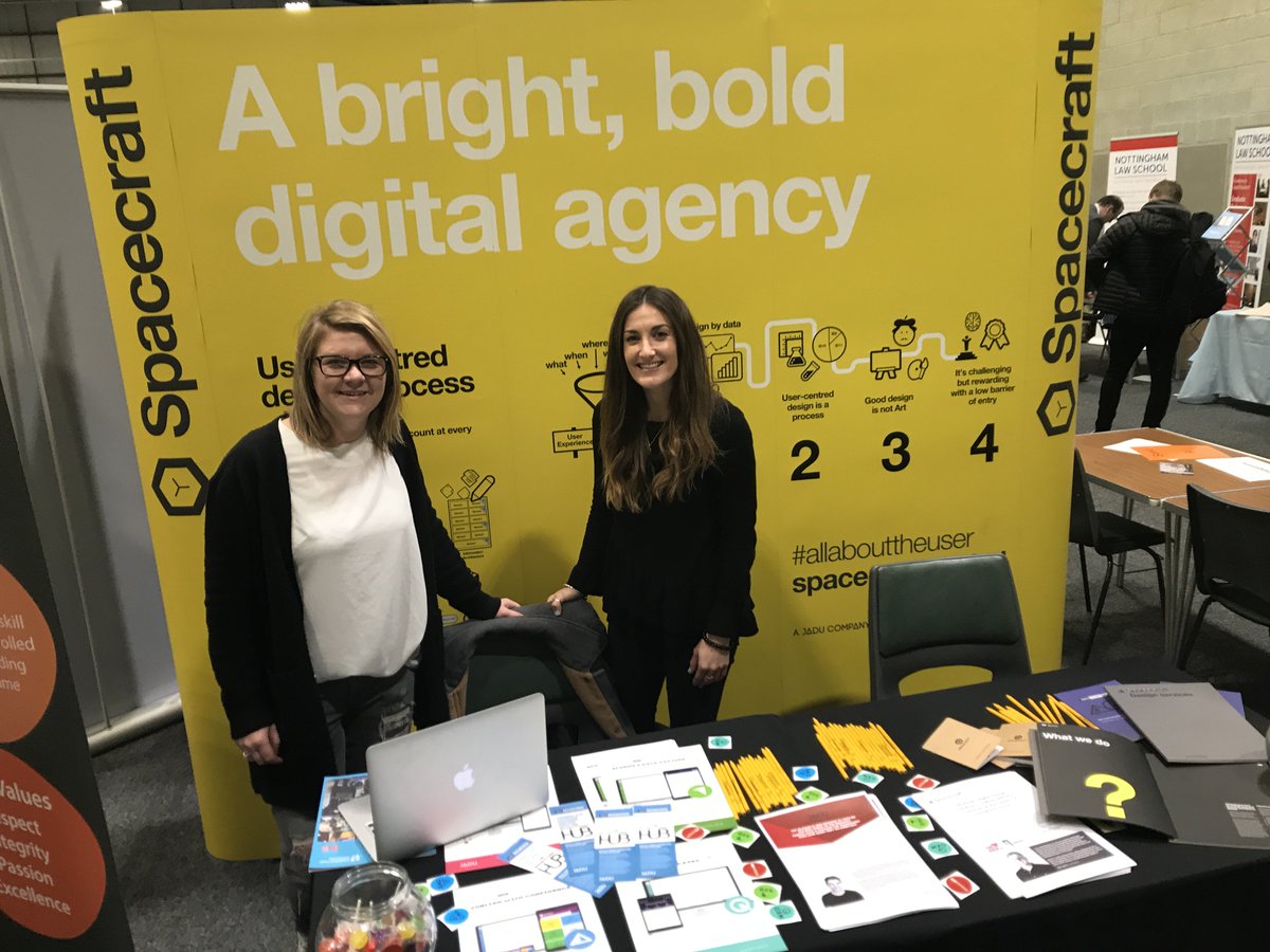 TechNeale's tweet image. We are at @lborouniversity university careers day. Come and see us to explore opportunities @JaduCareers &amp;amp; @SpacecraftDigit #uxdesign #PHPdevelopers