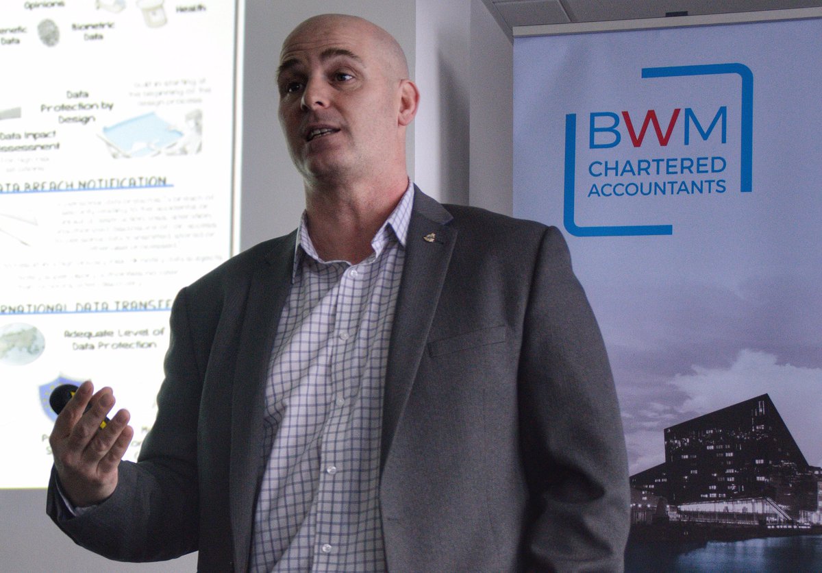 bwmaccountants's tweet image. Nick Holden of @nexusprotect_UK and James Dunningham of @WeAreKenyons offer more insight into #GDPR at today’s event #GDPRJoinTheDiscussion