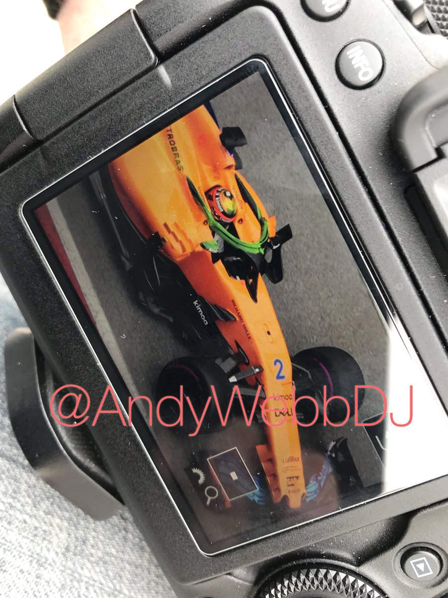 AndyWebbDJ's tweet photo. Canβt wait to edit these !!β New Camera is doing an amazing job
@svandoorne with #FloVis on the Halo @McLarenF1 @Circuitcat_eng @ScarbsTech
#F1 #F1Testing https://t.co/EflPk6k1hK