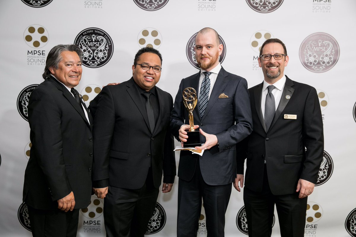 Congrats UWL alumni Tom Blazukas on his Motion Picture Sound Editor Golden Reel Award - The sound equivalent to the Oscars <a href="/sararaybould1/">sara raybould</a>