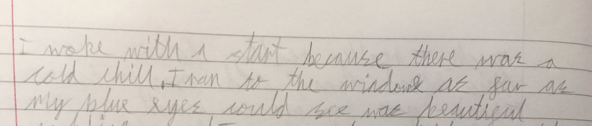 BHPrepKS2's tweet photo. What do you do when it snows and you’re at school ??? Year 3 used the weather to inspire their writing!! #snow #creativewriting #writeinspired #year3 https://t.co/CLHfEdUf0R