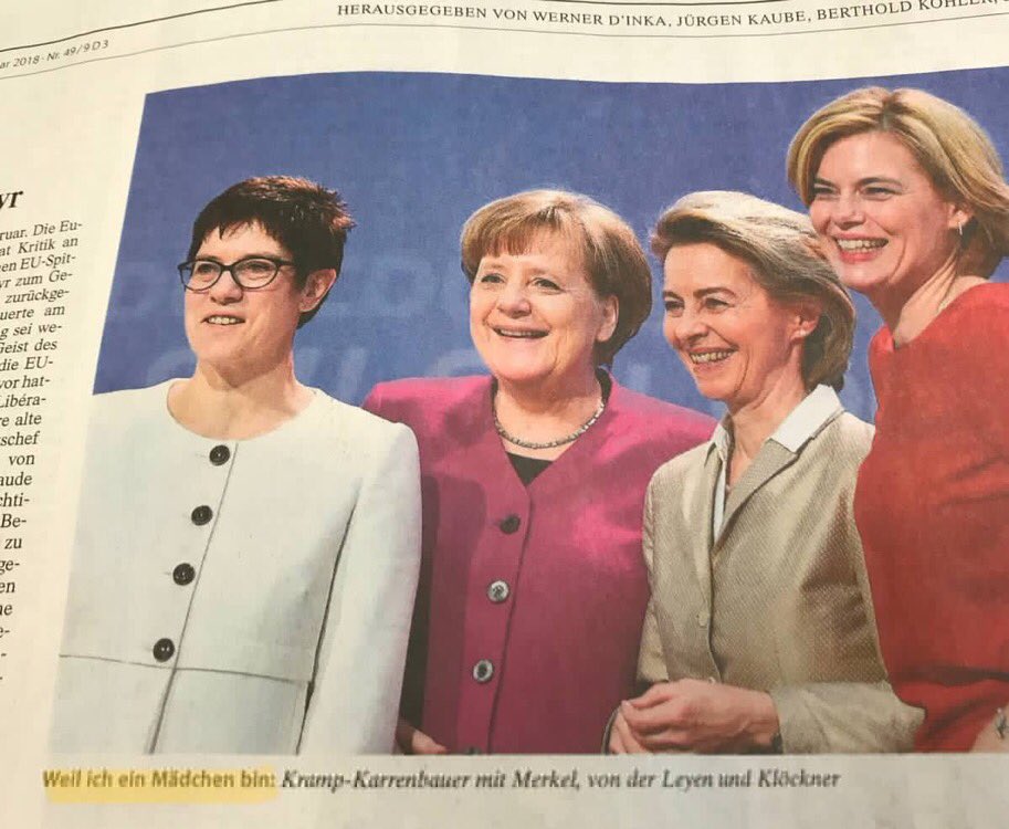 EveRoll's tweet photo. Und da ist echt keine in der @FAZ_Politik , die sagt: „Ne, Jungs, das machen wir mal nicht. Ist wirklich gar nicht witzig. Und außerdem auch so, puh, ältlich staubig 1994“? #weilicheinMädchenbin https://t.co/G2F8SFNpov
