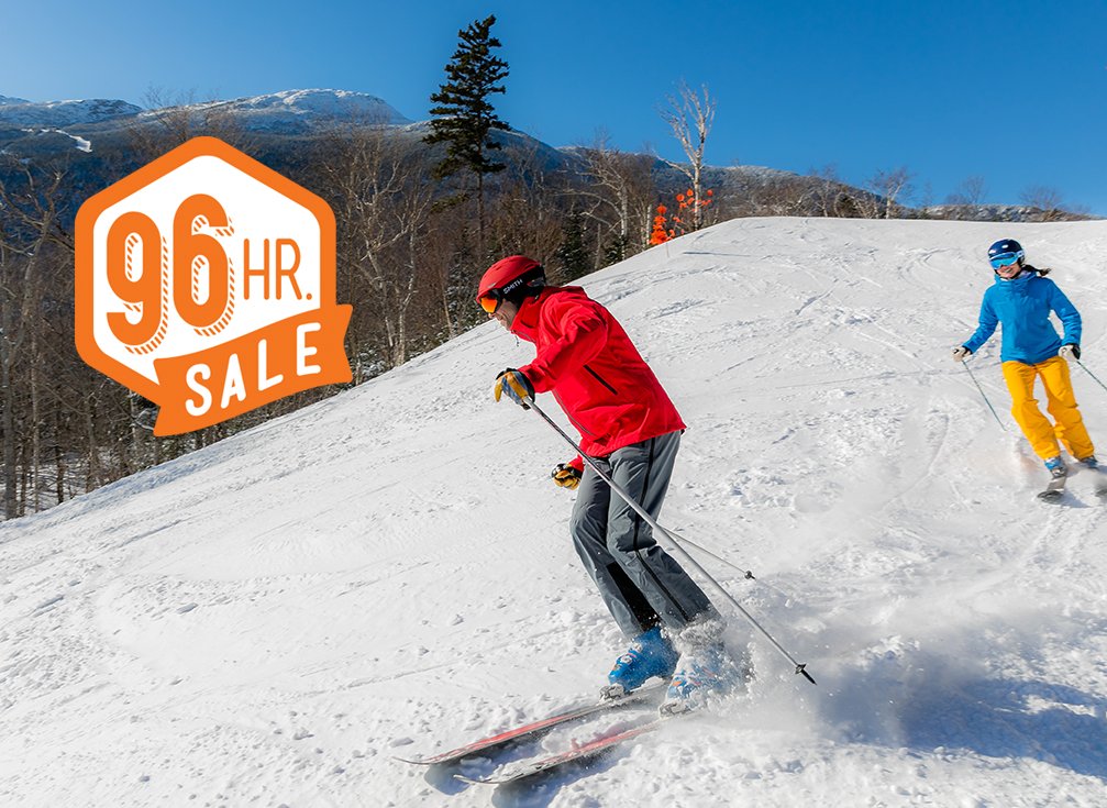 StoweMtResort's tweet photo. Stowe's 96-Hour Sale is here! Save up to 50% on spring lodging in Stowe now through March 2nd only. Visit https://t.co/zMfvQKElqf to book. #stowemt #stowe #vermont https://t.co/FXtMXufoIv
