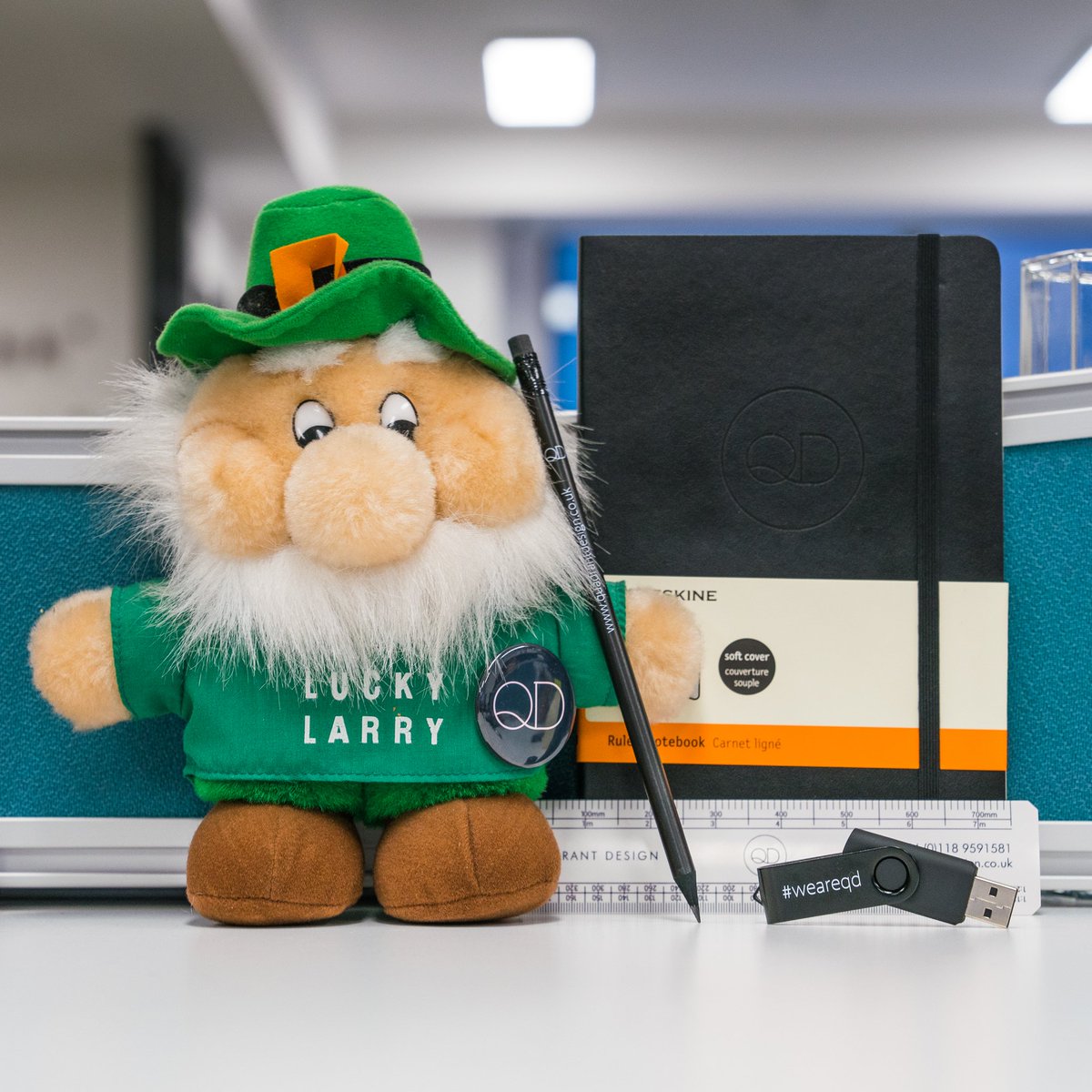 QDesignltd's tweet photo. Congratulations to our Friday Giveaway winner Georgina Williams! Your QD goodies* are on the way!
*Lucky Larry not included.
#weareqd #architecture #architects #interiordesign #interiordesigners #interiors #interiorstyling #design #designagency #designerstuff https://t.co/cI9ZLubTiu