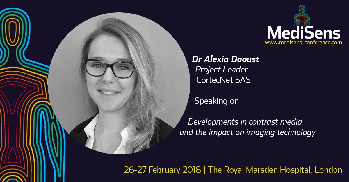 Developments in #contrast #media &amp; impact on #imaging #technology Dr Alexia Daoust, CortecNet medisens-conference.com/agenda-topics-2