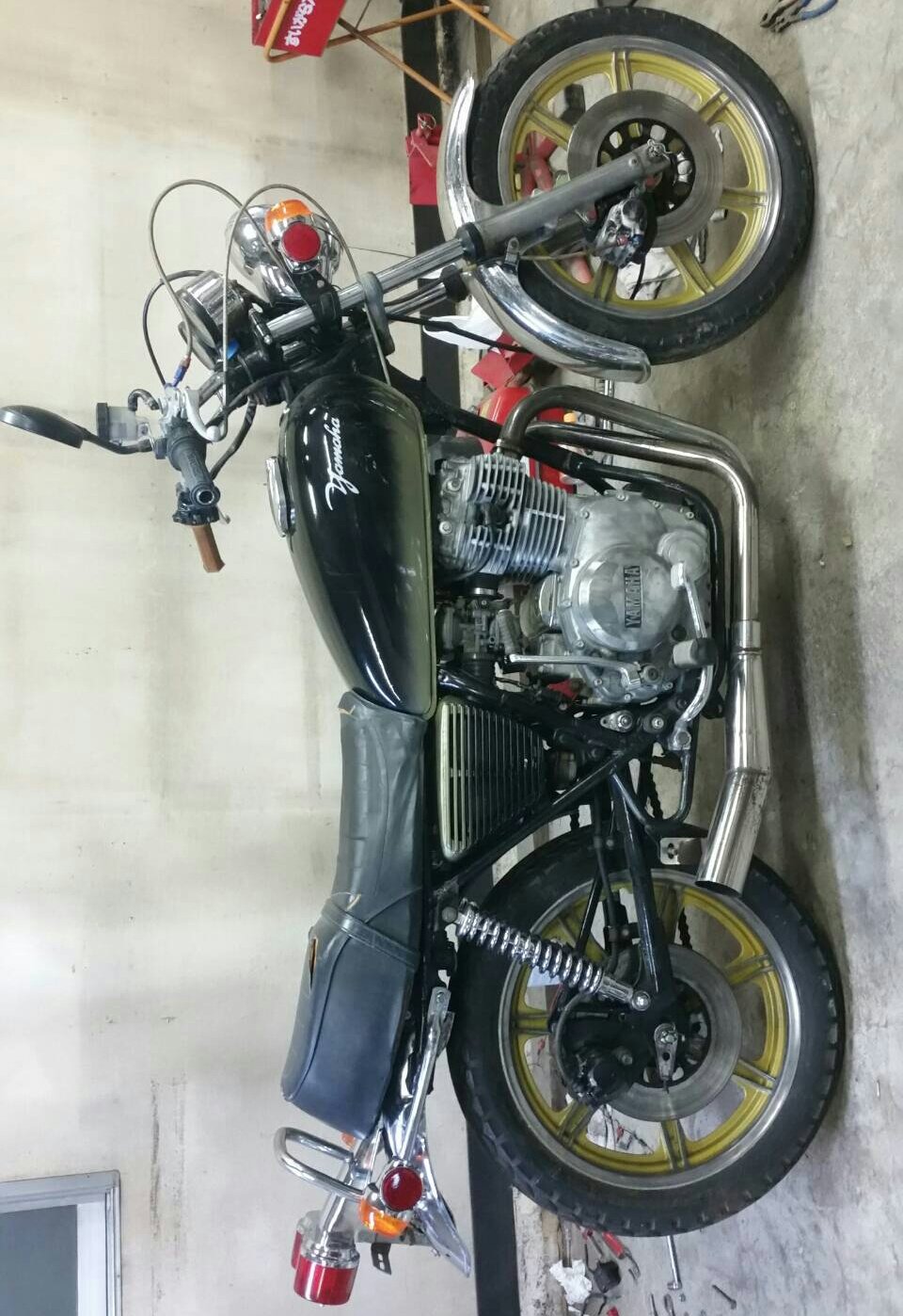 交換希望 gx250 ヤマハ チョッパー
