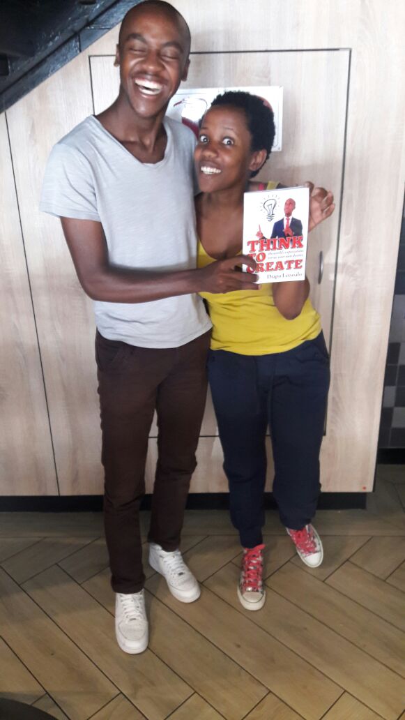 TheeIceQuin's tweet image. While I Was Going Through Tweets Of The Previous Book... I Came Across @DiapoWilly #ThinkToCreate Book & With The Help Of @MartinTsibisi I Purchased Two Of Them... One For Me & One For Kgosi Yame... Guys, Thank You...