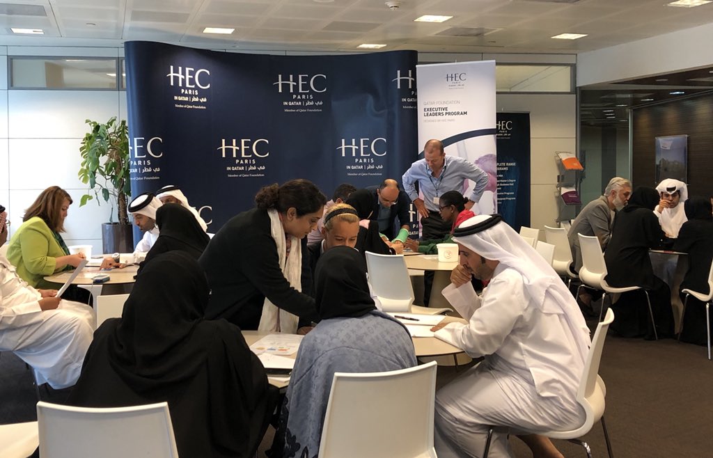 HECParisExecEd's tweet photo. Enhancing team effectiveness: collaboration versus competition #QF #ExecutiveLeadersProgram at @HECParisExecEd in #Qatar https://t.co/lXGAYJdO29