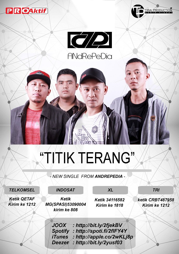 SerumpunRADIO's tweet photo. #SRLM Andrepedia - Titik Terang #TehO |MD: @Vano165 |Label: #Tirai_Production |https://t.co/G2ls9Jfs7x https://t.co/zupdbfzXJI