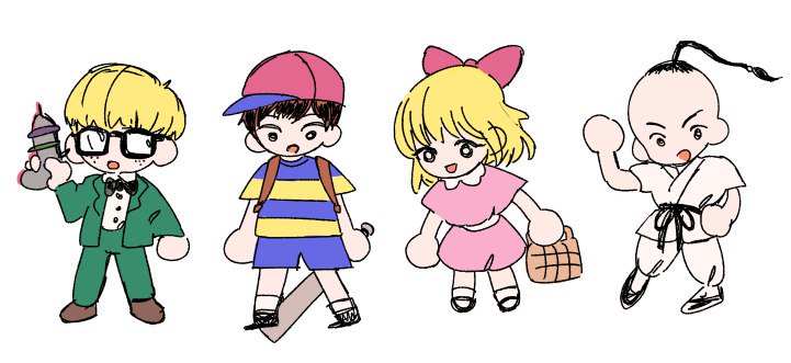 _cxsr's tweet photo. earthbound stickers 💙💛❤ https://t.co/5X4RtwBMwB