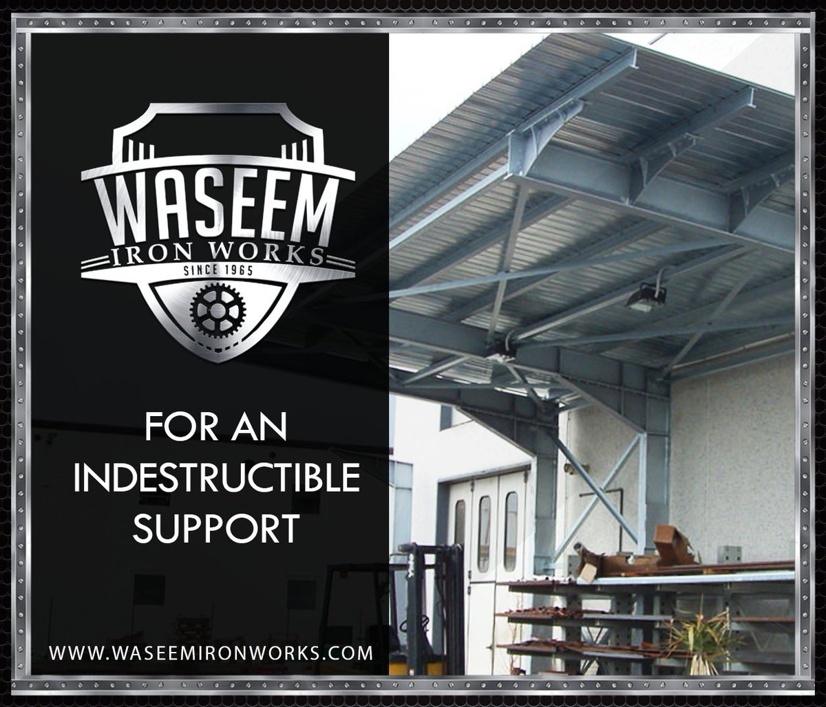Cantilever Roof carries the load to the support where it is forced against by a moment and shear stress.

Visit Our Website:
waseemironworks.com

#CantileverRoof #ironworks #ironworkspakistan #ironworksindustry #WaseemIronWorks #Engineeringservice #Roof #EngineeringWork