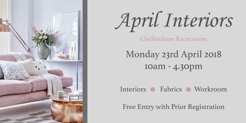 PorterValmic's tweet photo. The #CABMFF are holding their April Interiors show in Cheltenham next month and we are thrilled to be attending. https://t.co/HzzysHxcgj