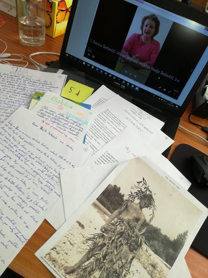 diStory_eu's tweet photo. Pupils from #Radovljica collecting stories &amp; memories from their grandparents and they did an awesome job !!! https://t.co/HsOvNov8SR https://t.co/I06Pe3n5sL