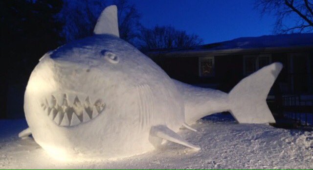 thedailyjaws's tweet photo. Do you wanna build a snow shark? #uksnow #beastfromtheast https://t.co/5N3wwe1tpu
