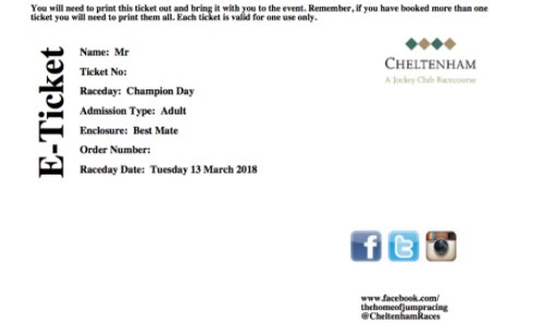 HorseRacing_Net's tweet photo. 🎟Cheltenham Festival Ticket Giveaway🎟

Want to be at Prestbury Park on Champion Hurdle Day?

How to enter...

✅Follow Us
✅Retweet this post

#GoodLuck https://t.co/H7mG2jXBJT