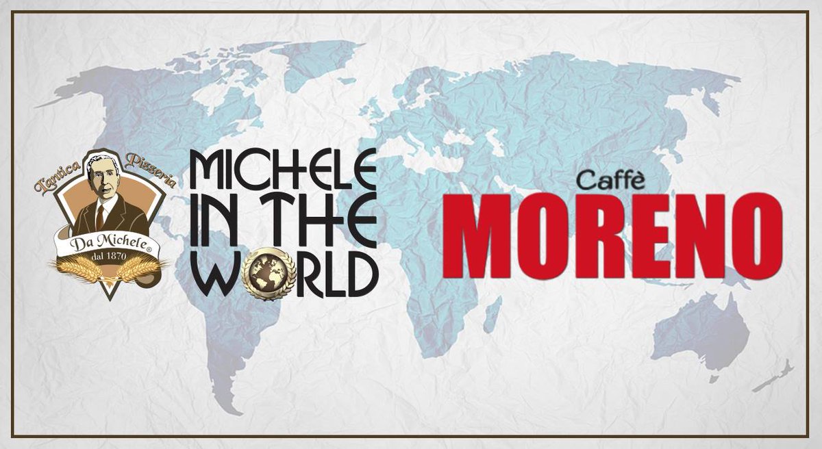 L’Antica Pizzeria da Michele e Caffè Moreno hanno il piacere di comunicare l’accordo di co-branding che prevede la distribuzione graduale di Moreno, una delle miscele più importanti e storiche di Napoli, presso tutte le Pizzerie in Franchising in Italia e nel mondo.