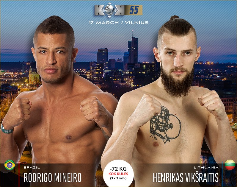 KOKWorldGP's tweet photo. ‼️RODRIGO MINEIRO VS HENRIKAS VIKSRAITIS‼️
✊KOK'55 WORLD GP IN VILNIUS !!!
📍SIEMENS ARENA
#kok #mma #bushido #swat #kickoxing #ufc #ufcnews #lithuania #vilnius #siemensarena #fitness #fighters #chamoions #international #tournament #mmabushdio https://t.co/OUQEGQZwmR