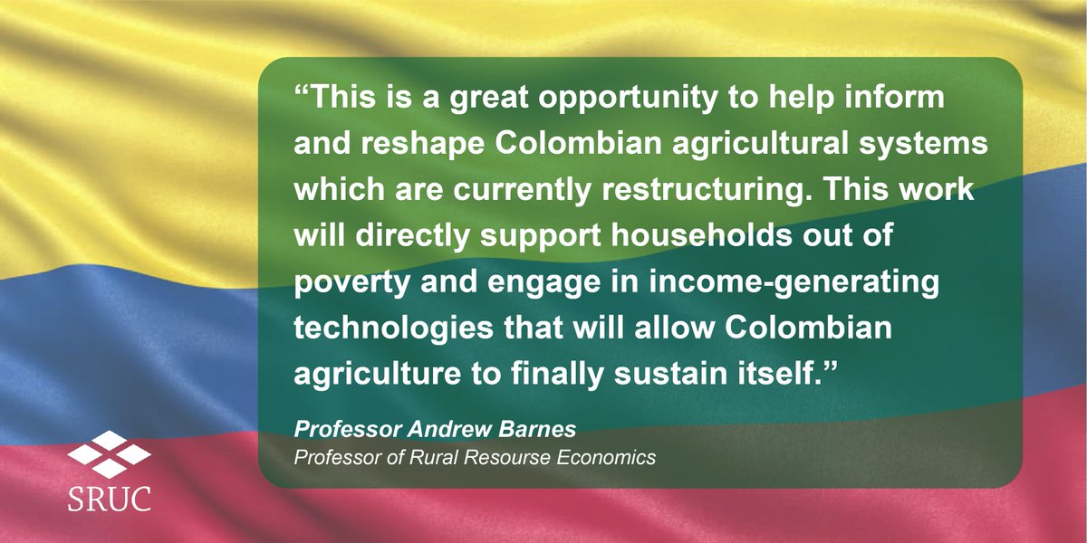 We're pleased to have been awarded more than £122,000 for a project that will help the Colombian government in its war against cocaine farming, by helping Colombian farmers move into clean and sustainable alternatives to the coca plant.

➡️ bit.ly/2HPH3uX