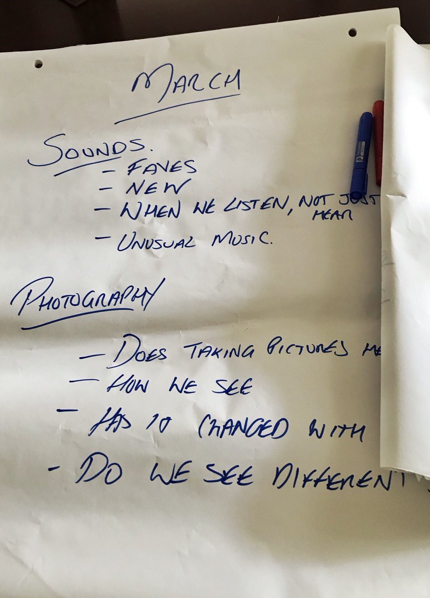 OkCommuterPod's tweet photo. The big paper and coloured pens are out, which can only mean one thing - it’s planning time. As always, if you have a story or an idea you think I should look at for podcast - give me a shout! 
#podernfamily https://t.co/pyEy1C0L40