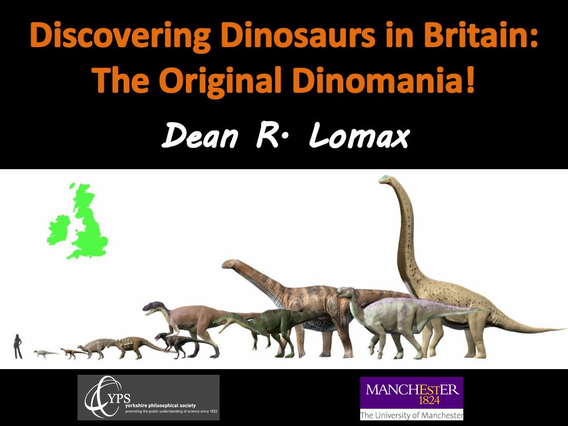 Dean_R_Lomax's tweet photo. Come along to my public lecture: Discovering Dinosaurs In Britain: The Original Dinomania! March 13, 7.30 pm @YorkshireMuseum 

Free to attend. Info here: https://t.co/kTUCFxykZv

Consider this a warm-up to @YorkshireMuseum's new #JurassicYorkshire exhibition, launching March 24. https://t.co/TuzR9p3rXa