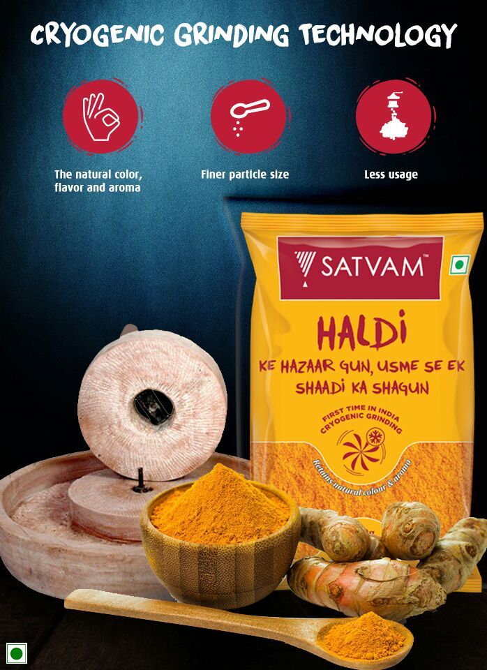 SatvamNutrifood's tweet photo. Grinding in old days was tiresome & harmful to the spices quality. Do you know what is the latest technology in spices grinding? With the traditional ‘Chakki’ the Aromatic oils of spices are lost due to the heat. Satvam retains their active ingredients with #CryogenicTechnology https://t.co/Yzuyk4S1hy