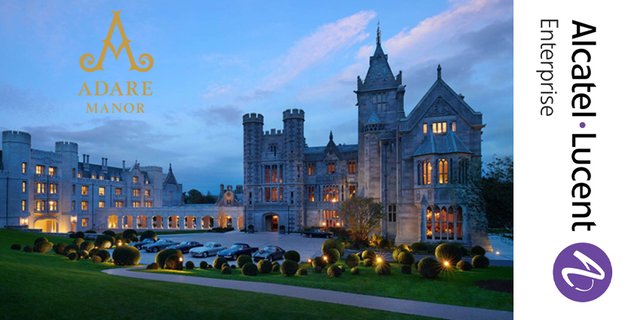 jonkgert's tweet photo. ALE &amp; Adare Manor: 5-star technology for 5-star hotel state-of-the-art #telephony and #BYOD mobile guest softphone solution for staff and guests @commstrader https://t.co/eRJHsE61VZ https://t.co/KHI3ZBSrOH