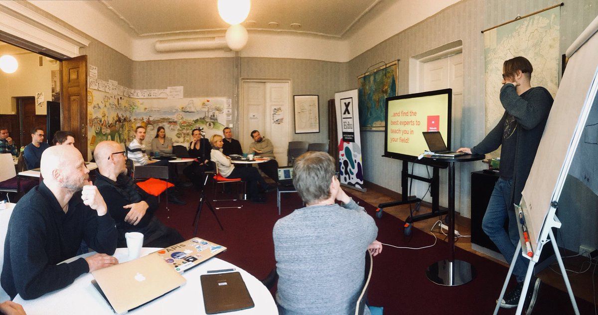 ”We’re making it easy to earn by teaching and find the best experts to teach you in your field!” -Sampo <a href="/xedu_co/">xEdu - Accelerating Education 🚀</a> #edtech