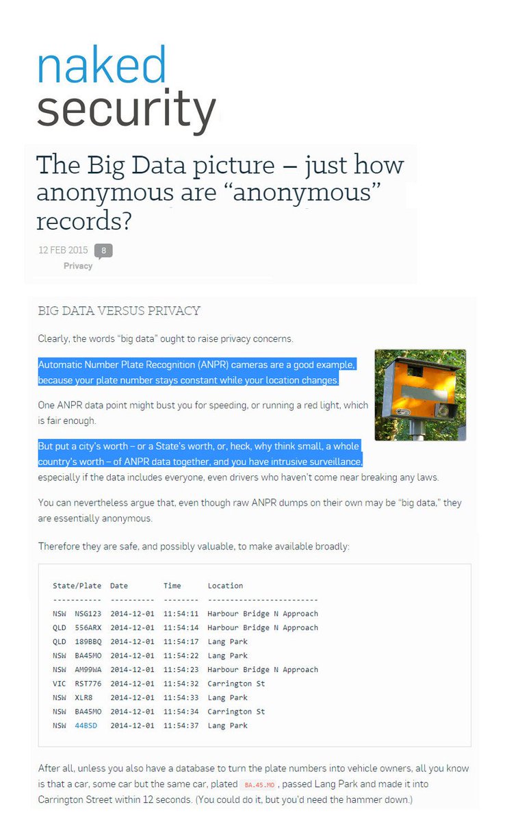 petersonteixera's tweet image. A MUST-READ for anyone who trusts in third-party entities. It shows how #AnonymousData is not actually anonymous at all, once you know how to deconstruct what you have at hand. PS: The credit card metadata part is impressive bit.ly/2vn6JMb #petersonteixeiraconsulting