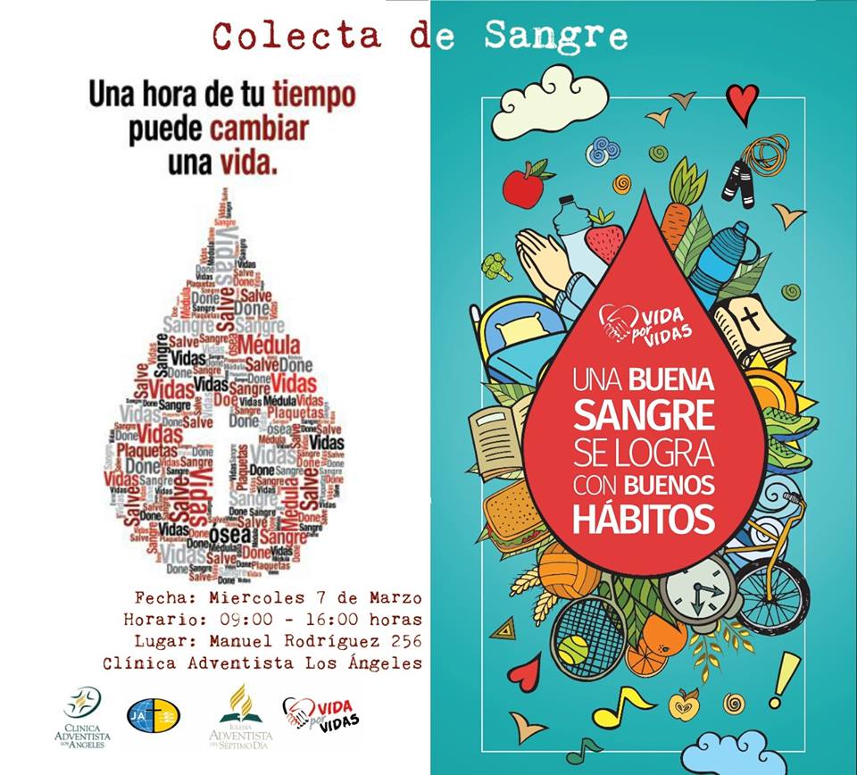 Una Hora de tu Tiempo Puede Cambiar una Vida #vidaporvidas 
<a href="/iasdchile/">Iglesia Adventista del Séptimo Día en Chile</a> <a href="/stanleyarco/">Stanley Arco</a> <a href="/losangelesiasd/">Iasdlacentral</a> <a href="/LosAngelesCL/">Los Ángeles, Chile</a>