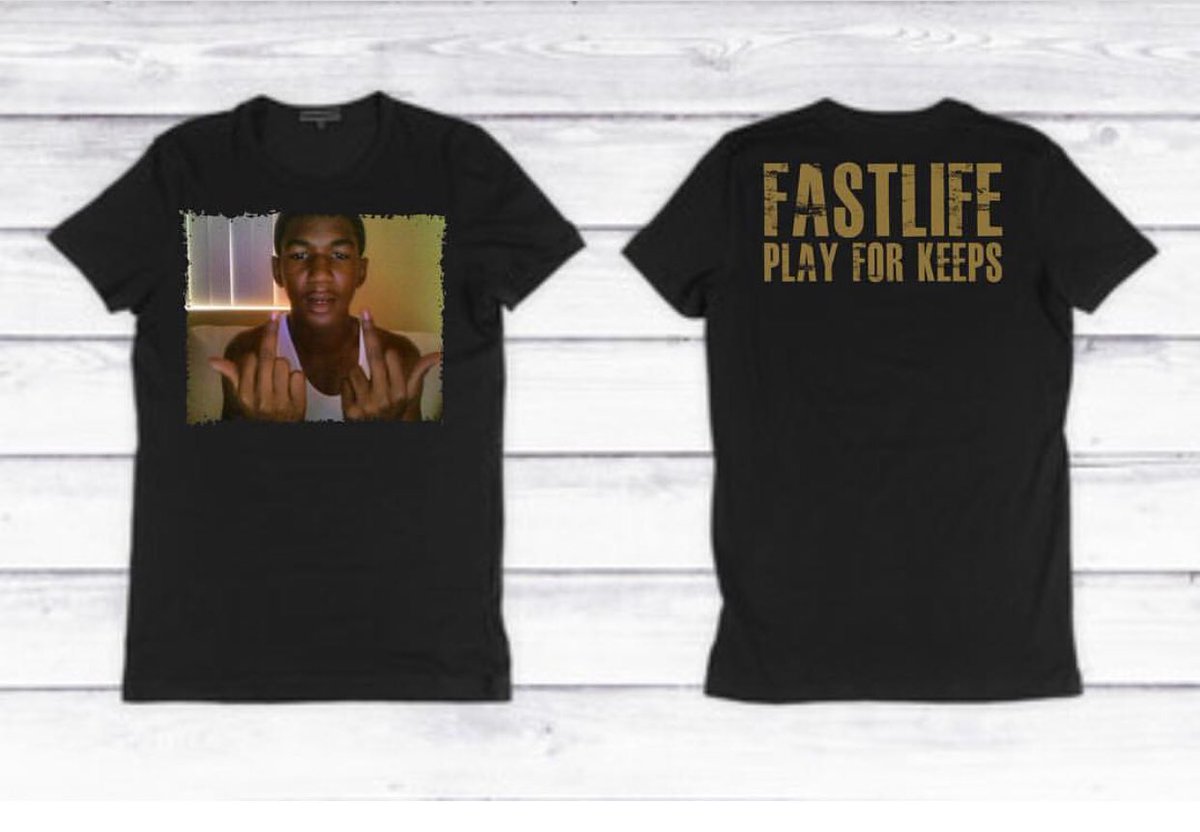 MoneyMahli's tweet photo. It’s Been 6 Years since Trayvon Martin Been Gone. It’s a Shirt to remind us that There is still no justice for all the innocent men and women we lost to gun violence and police Brutality #NeverForget #TrayvonMartin #fastlifeplayforkeeps https://t.co/nmm66uUE1V