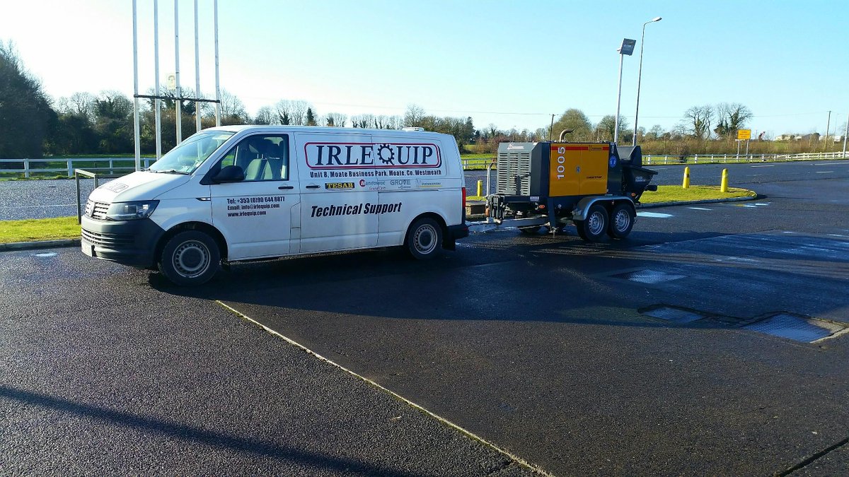 irlequip92's tweet image. A Putzmeister BSA 1005D on a tandem axle heading to Wicklow.
Best of luck Keith and thank you for coming back for another Putzmeister.
No doubt it will be busy in the Capital.