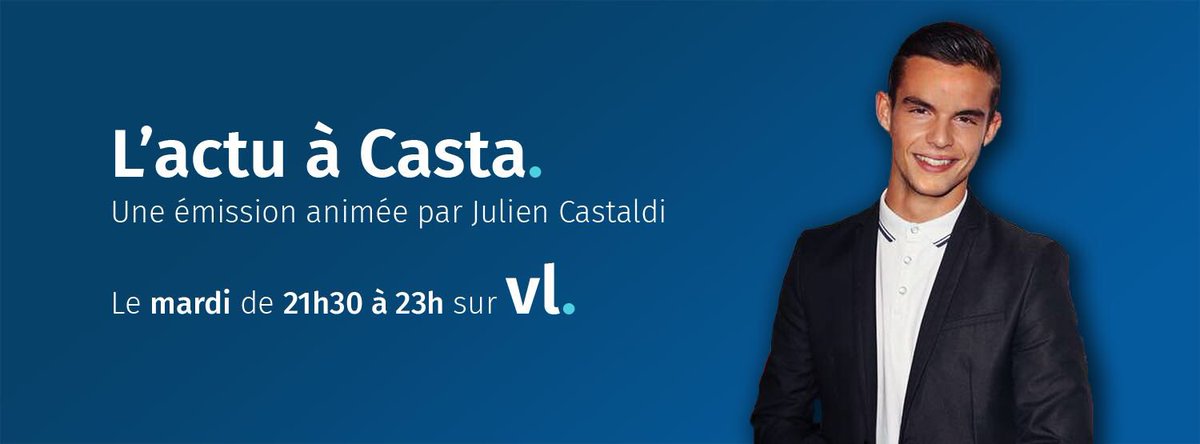 Retrouvez moi ce soir dans la bande de <a href="/CastaldiJulien/">Julien Castaldi</a> sur <a href="/vlmedia_/">VL.</a> avec une petite chronique actu sympa drole et cynique, la base ^^ 21h30 sur vl.fr 😃😃