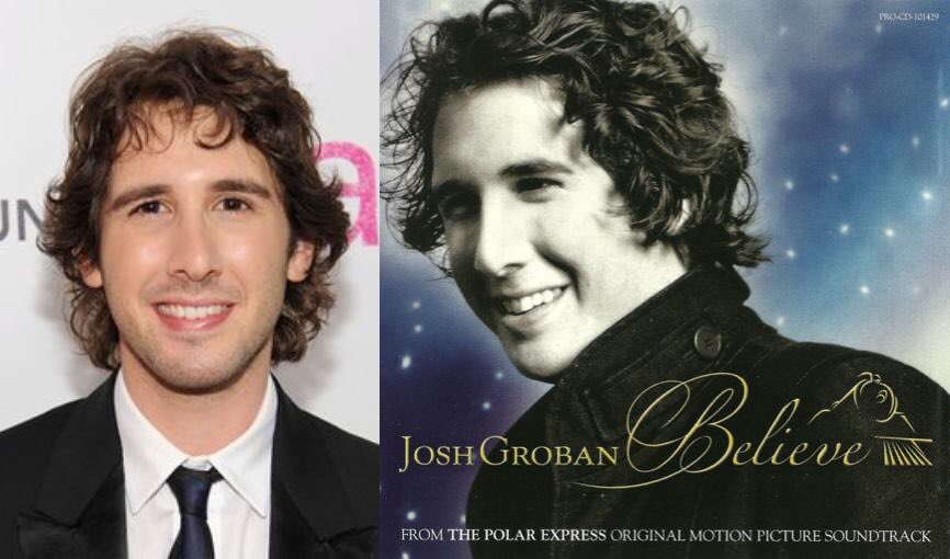 Happy 37th Birthday to Josh Groban! The singer who performed Believe from The Polar Express. 