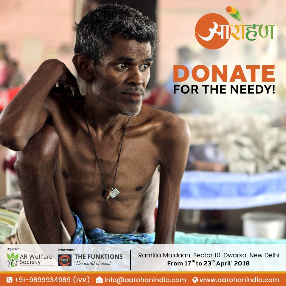 aarohan_event's tweet photo. Donate to help those in need and show that WE CARE. Aarohan organising free distribution of medical aids, food and other necessities at Aarohan

#helpneedy #helpothers #helpsomeone #donate #donatemoney #donation #donateforneedy #need #needy #poor #unprivilleged #wecare https://t.co/vkcnEhjUJK