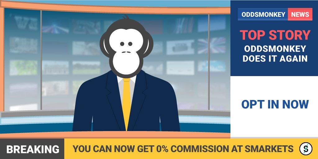 This is HUGE! You can also get 0% commission on Smarkets until 31st May.  Why are you not matched betting yet?