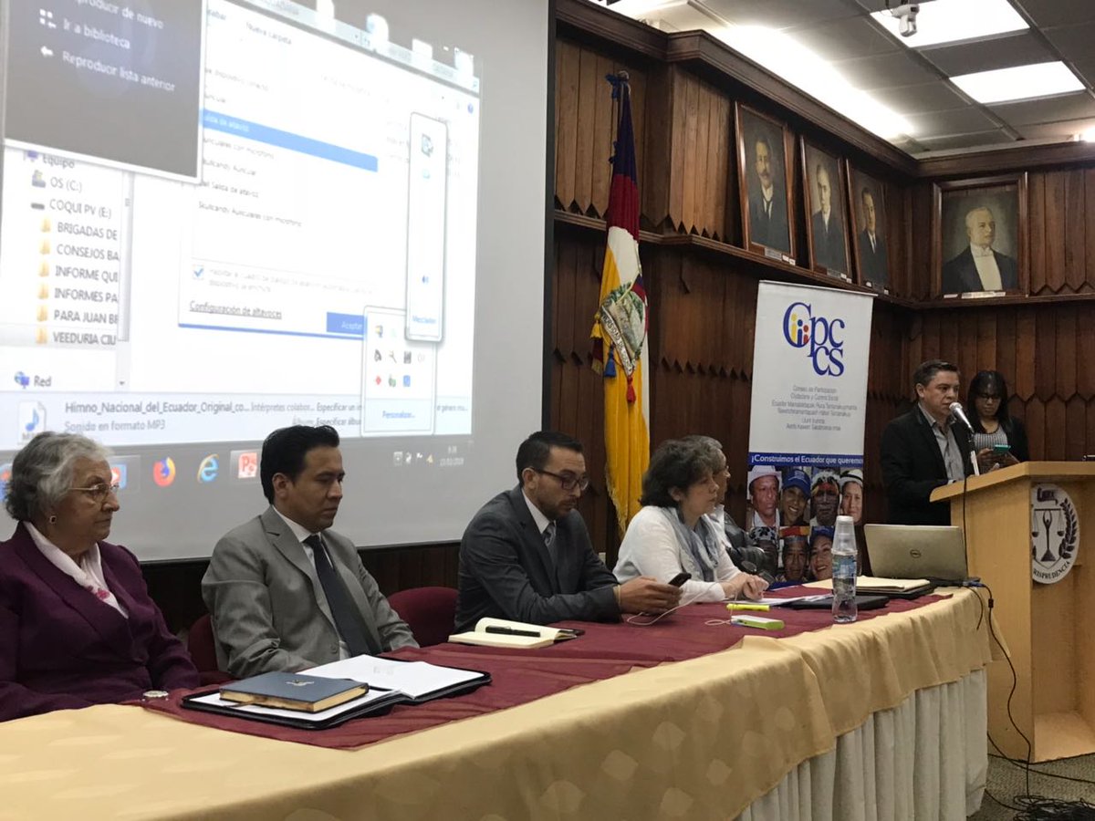 Ing.  Jonathan Flores <a href="/jtnt_flo/">Jonathan Flores U</a>, Analista del @CPCCS da a conocer la metodología de la socialización de #VeeduríaCiudadana encargada de vigilar la gestión de #ConcejoCantonalCuenca @mercurioec <a href="/eltiempocuenca/">Diario EL TIEMPO</a> <a href="/radialvision/">Radio Visión 106.1FM</a> <a href="/tomebamba/">La Voz del Tomebamba</a> <a href="/splendid1040/">Splendid 1040</a> <a href="/RadioCatolicaC/">Radio Católica Cuenca 98.1fm-98.5fm</a> @RadioK1ec